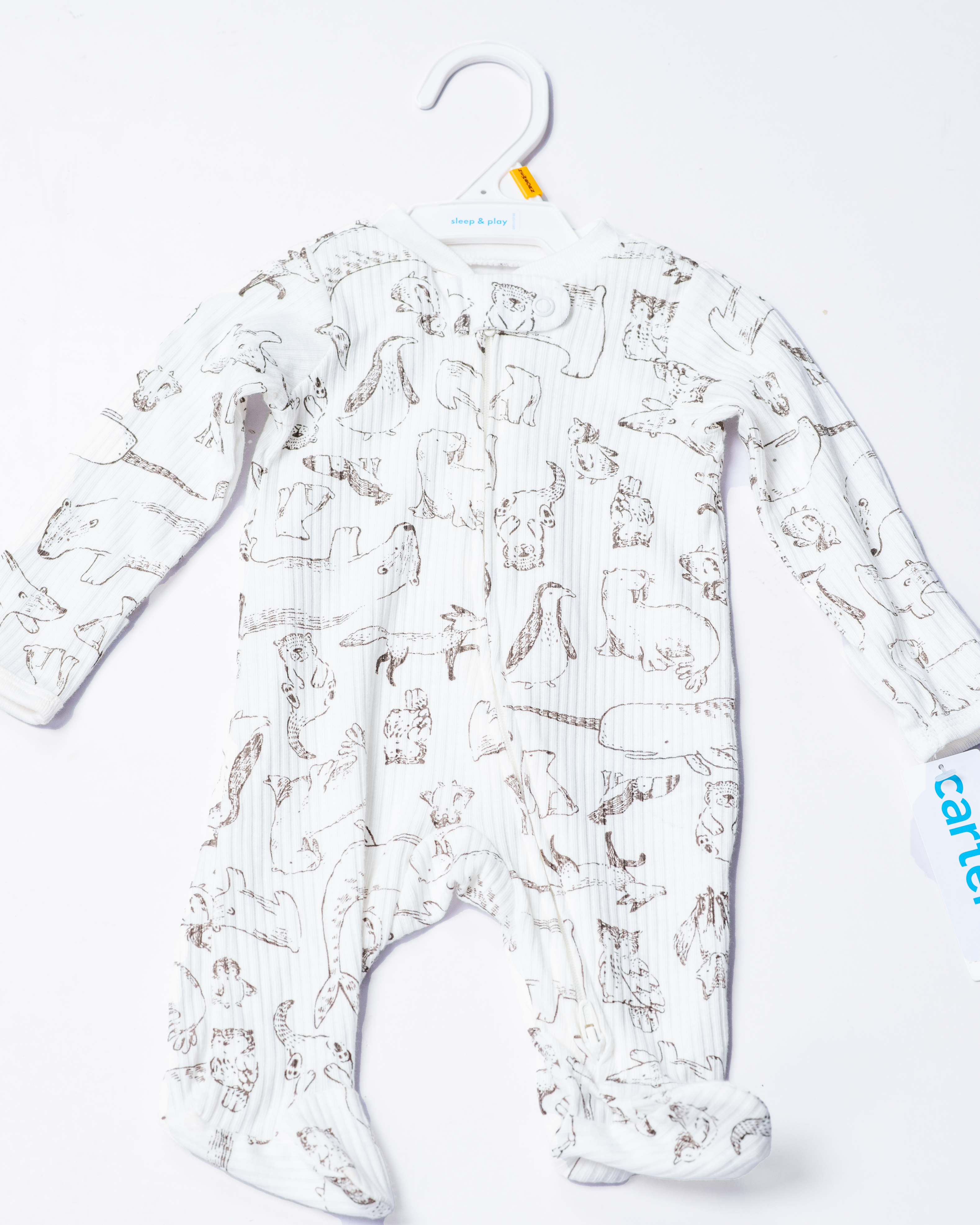 newborn fleece rompers
