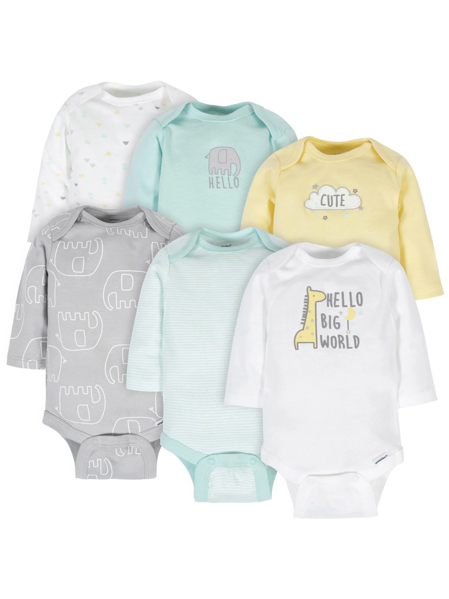 The Carters multicolour design5 Pieces Baby Bodysuits